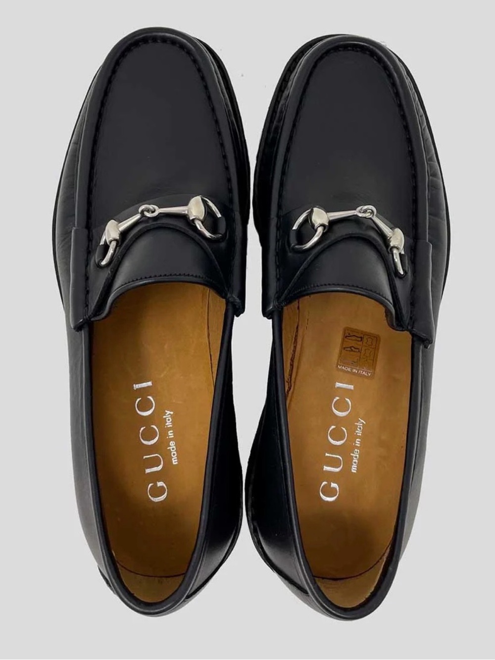 Gucci Horsebit Black Loafers-Women’s Size 7.5-Made in Italy